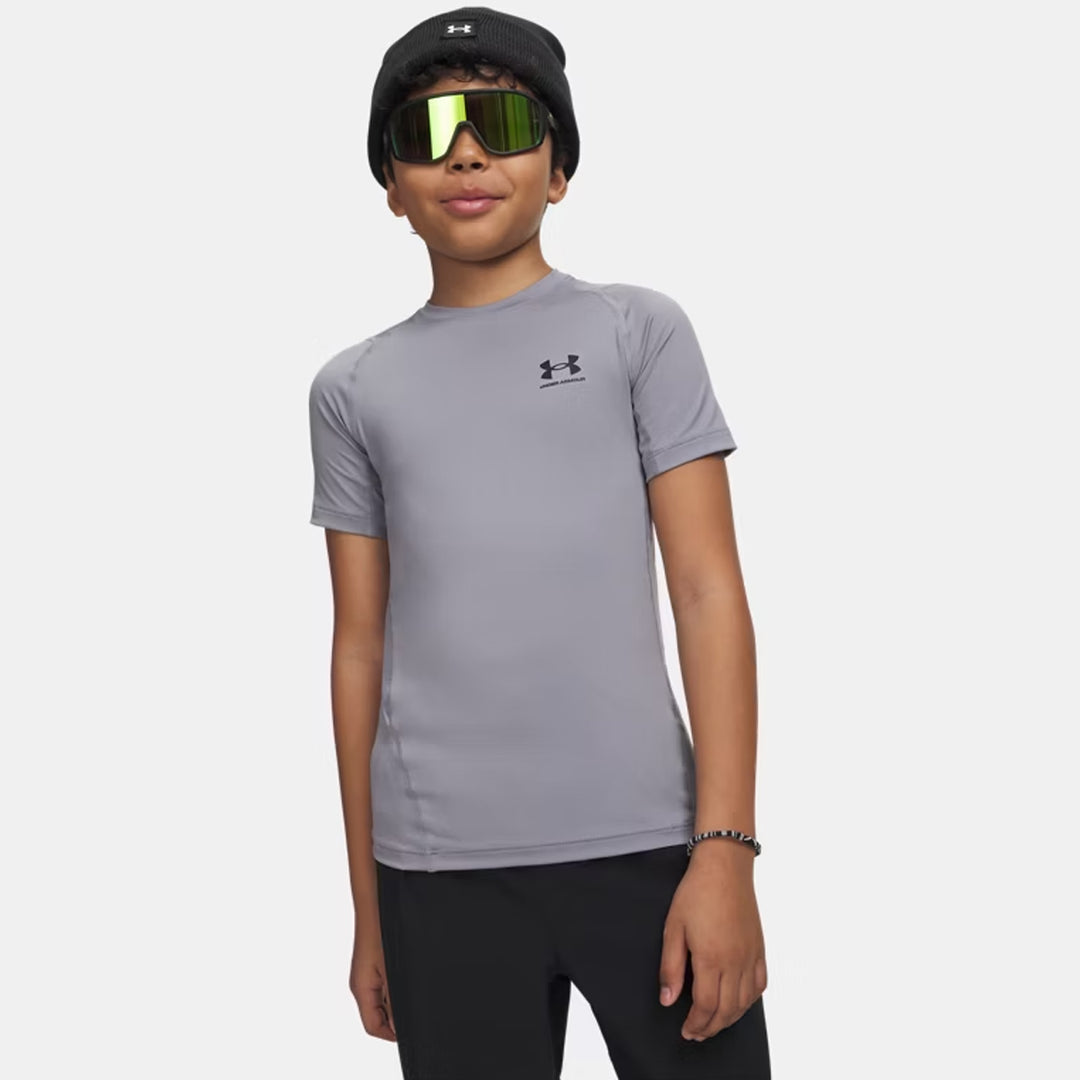 Under Armour HeatGear Boys' Compression Short Sleeve