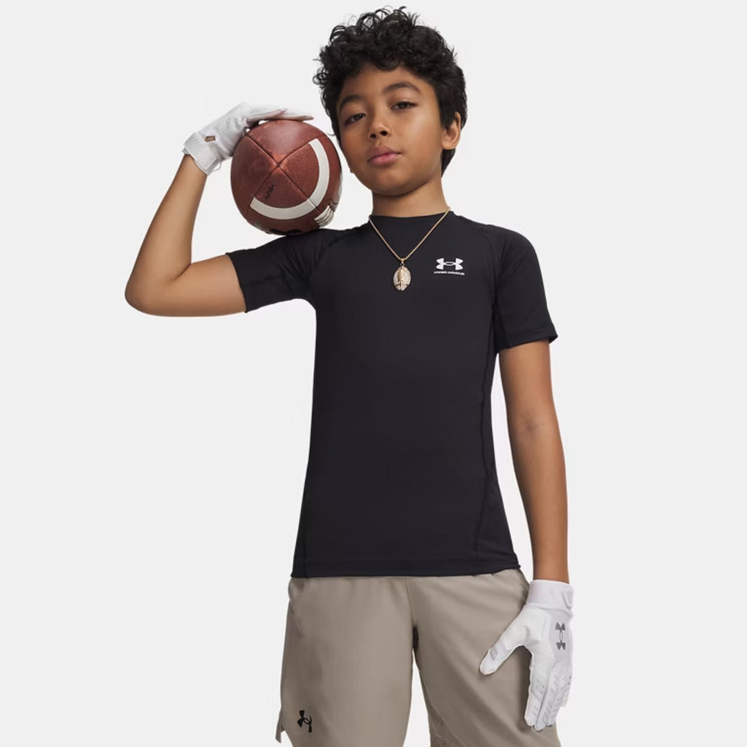 Under Armour HeatGear Boys' Compression Short Sleeve
