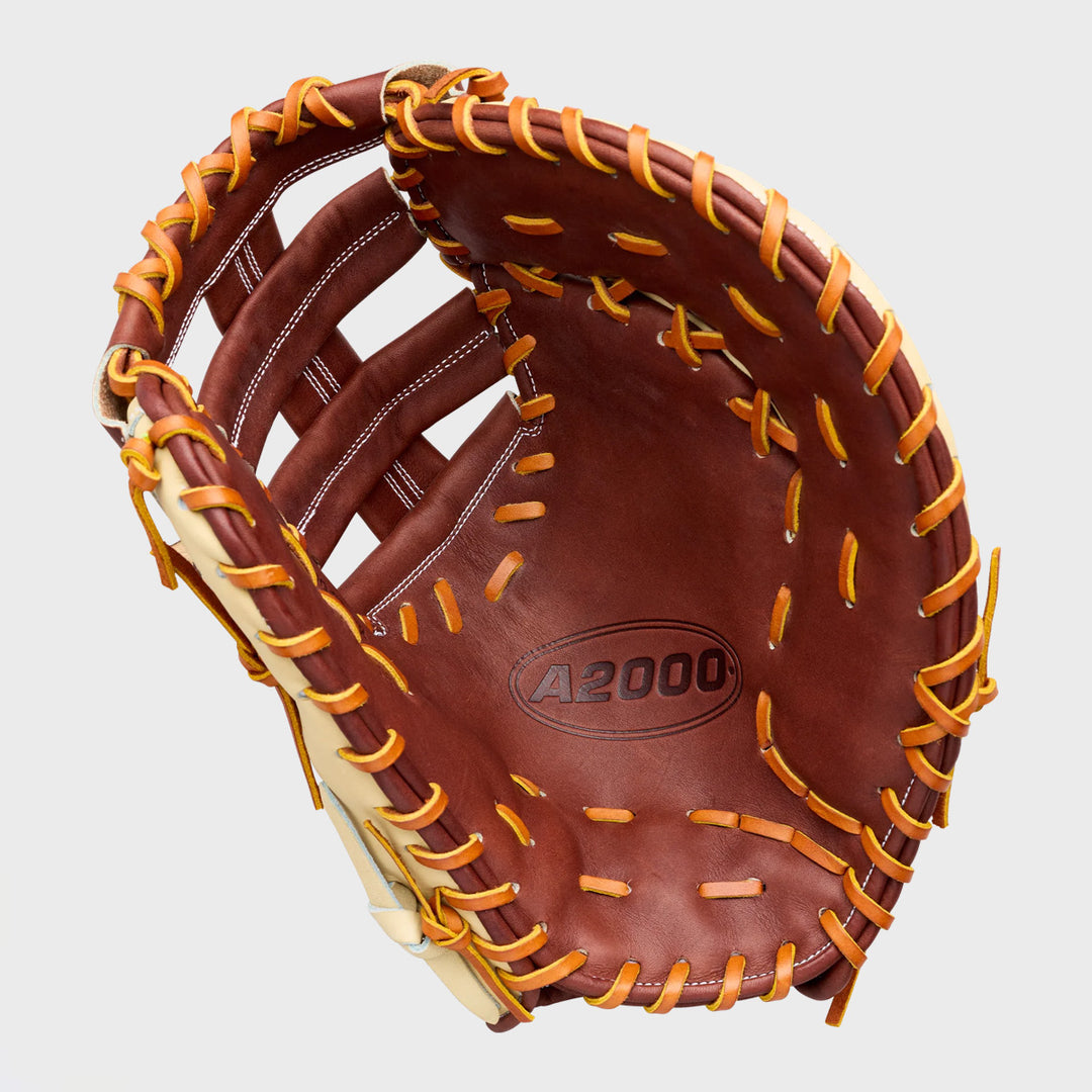 Wilson 2027 A2000 1673 13"First Base Mitt - Blonde/Walnut/Saddle Tan