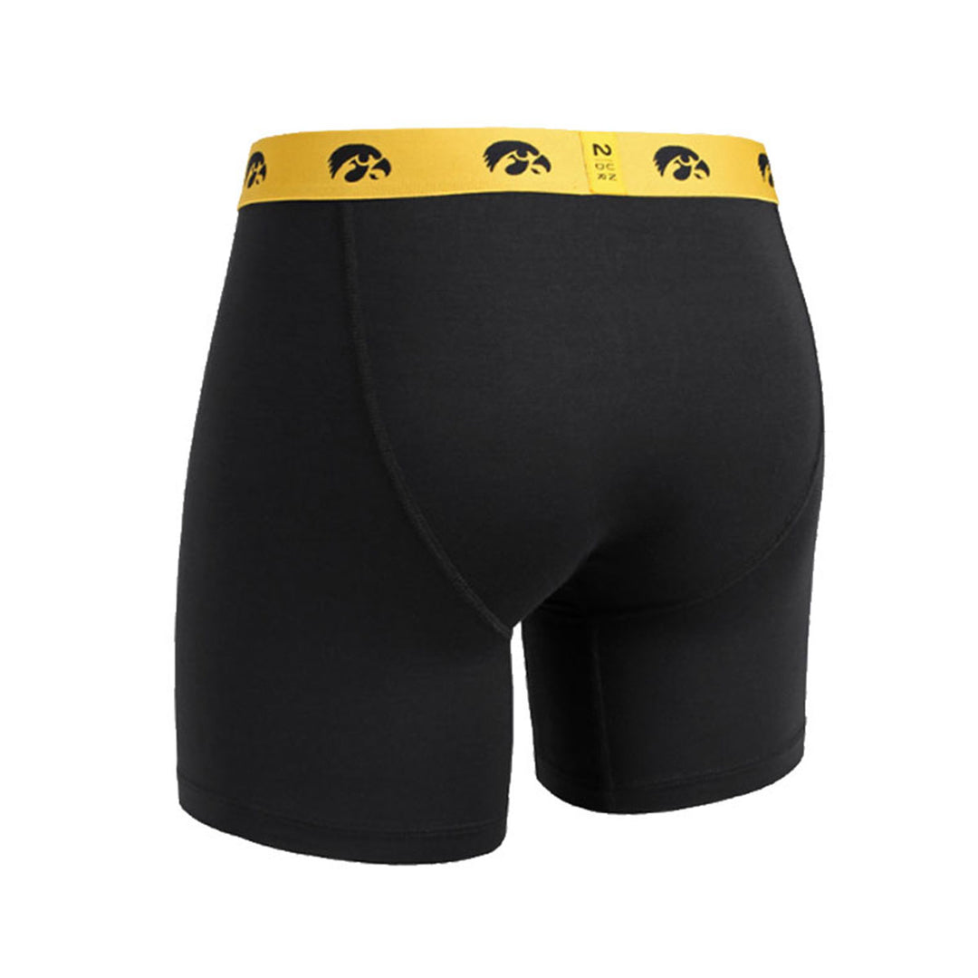 2UNDR Swing Shift Collegiate 6" Boxer Brief - Iowa