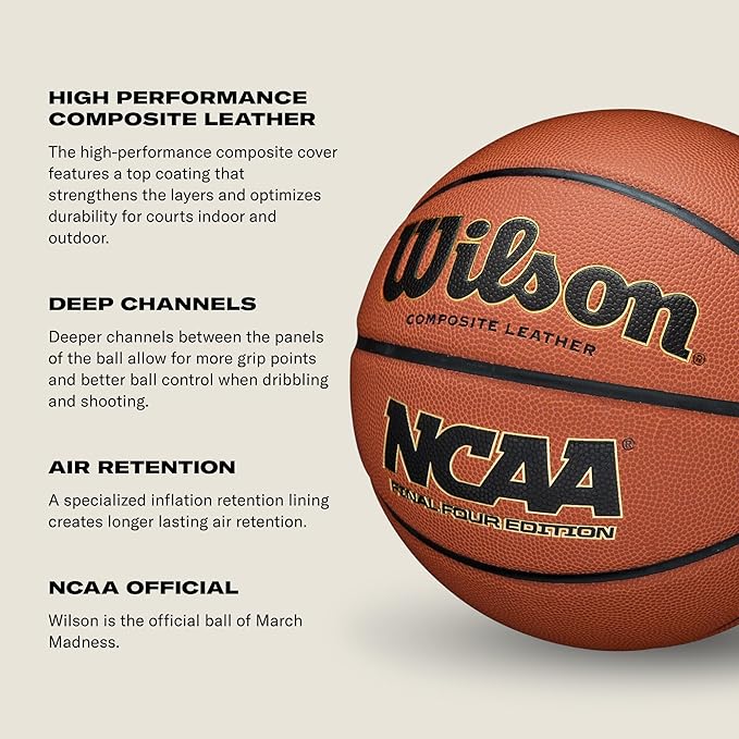 Wilson NCAA Final Four Indoor/Outdoor Basketball