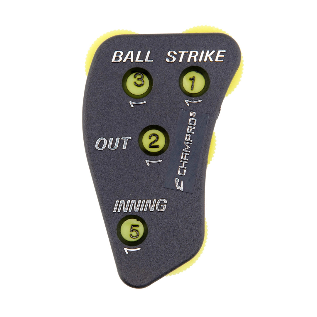 Champro Umpire Kit ( Bag, Umpire Brush & 4-Dial Umpire Indicator) Black