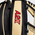 Wilson 2027 A2K 1724 11.75" Infield Baseball Glove - Blonde/Black/Red