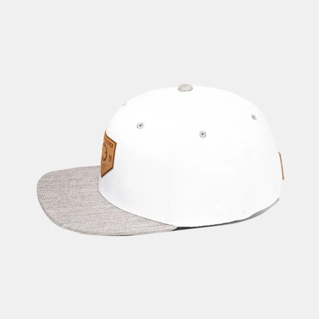 Black Clover Leather Patch with Rawlings Patch Flex Fitted Cap