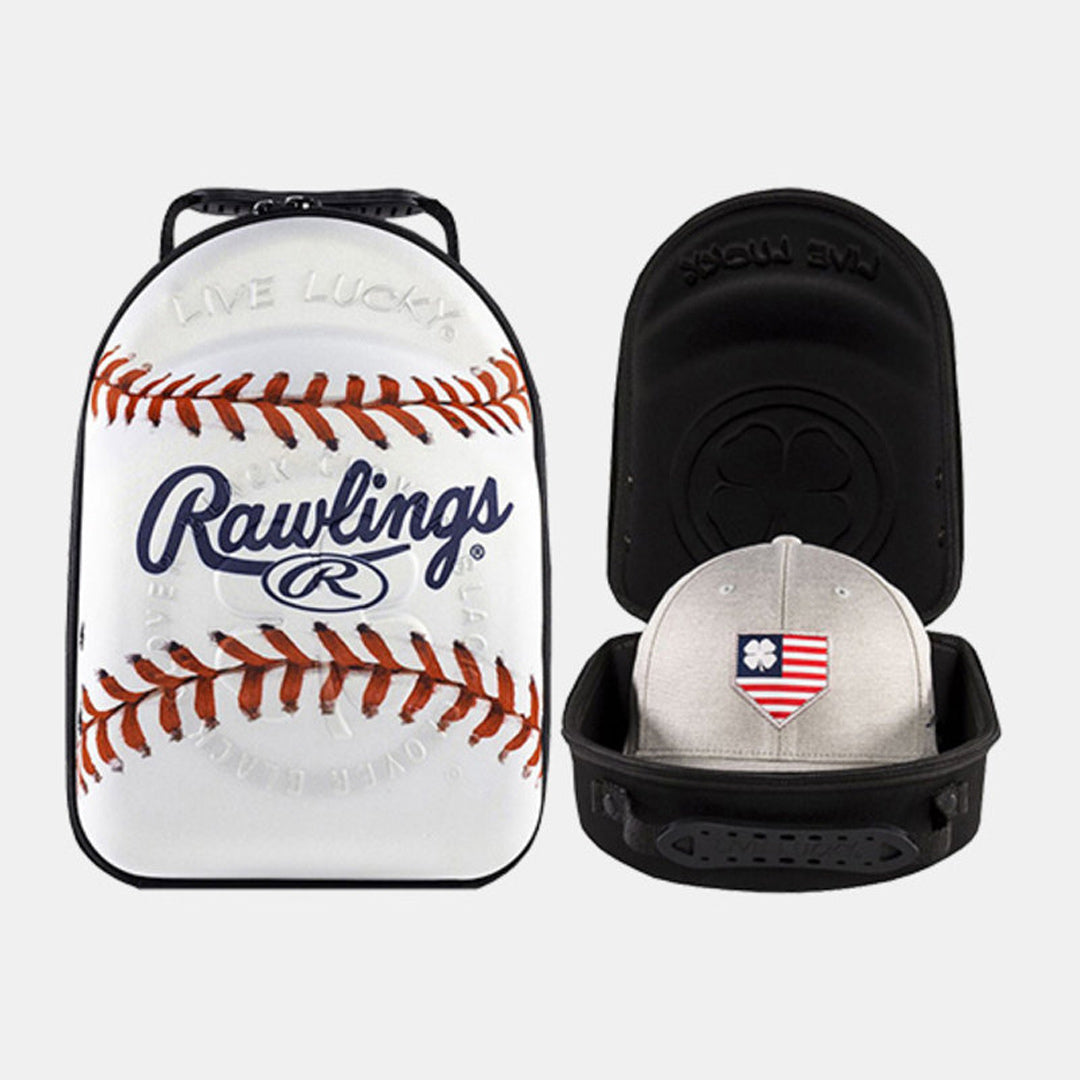 Rawlings Baseball Hat/Cap Caddy Neoprene Case- Holds 6 Caps and 1 Pair of Sunglasses