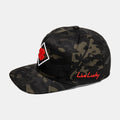 Black Clover Diamond MultiCam 3D Clover with Rawlings Patch Flex Fitted