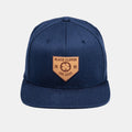 Black Clover Leather Patch with Rawlings Patch Flex Fitted Cap
