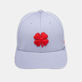 Black Clover The Shift 3D Red Clover with Rawlings Patch Flex Fitted Grey Cap