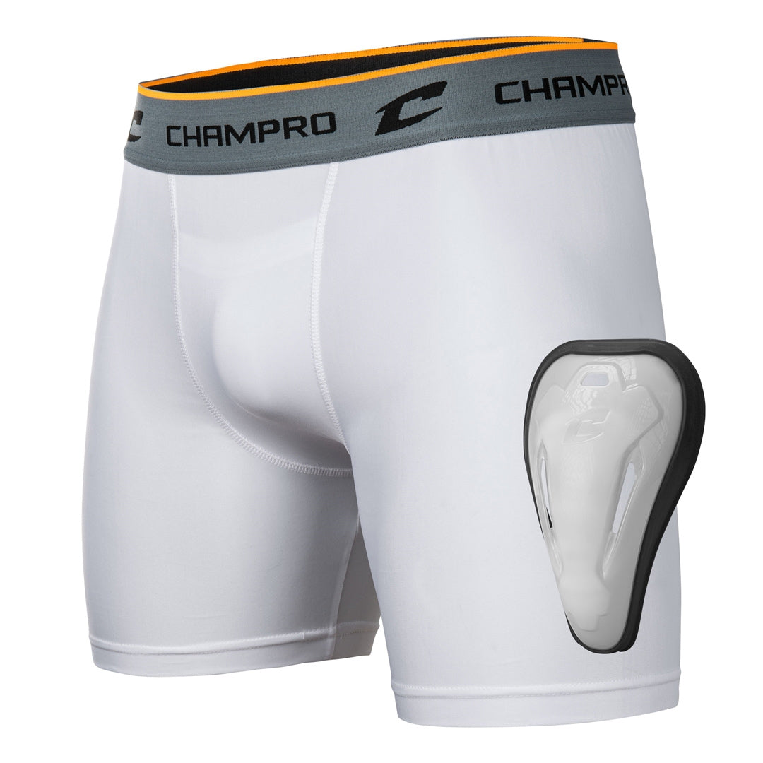 Champro 4-Way Stretch Compression Boxer Short with C-Flex Cup
