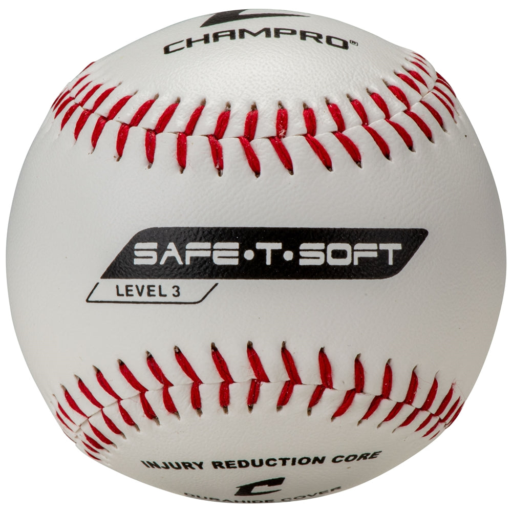 Champro SAF-T-SOFT Level 3 Baseballs (Dozen)