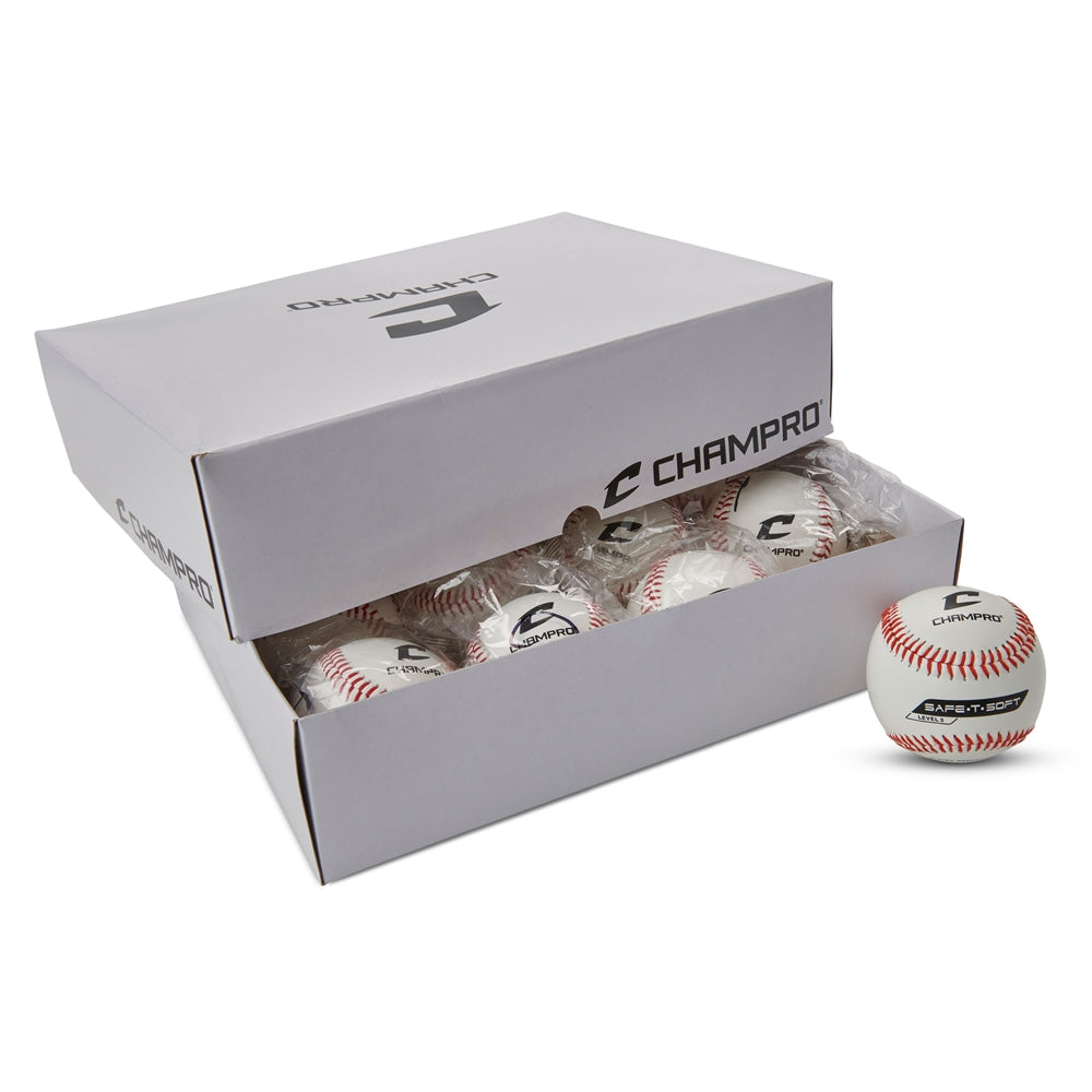Champro SAF-T-SOFT Level 3 Baseballs (Dozen)