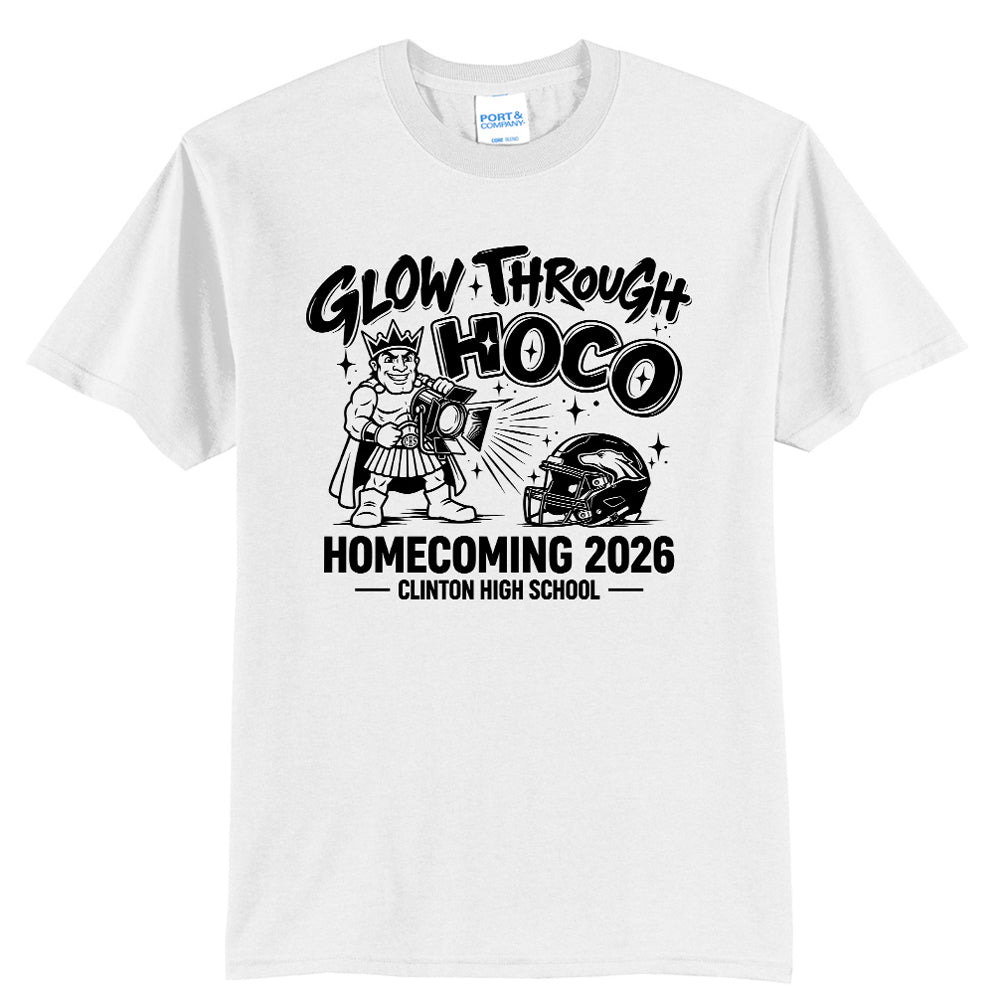 Clinton Homecoming 2026 Short Sleeve Tee Shirt