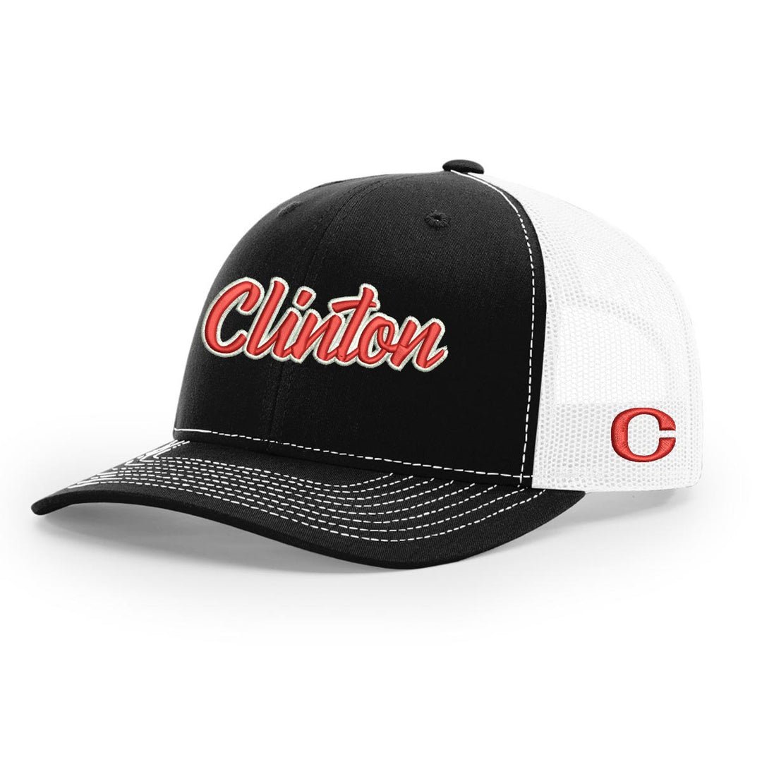 Clinton Script Richardson Trucker Cap