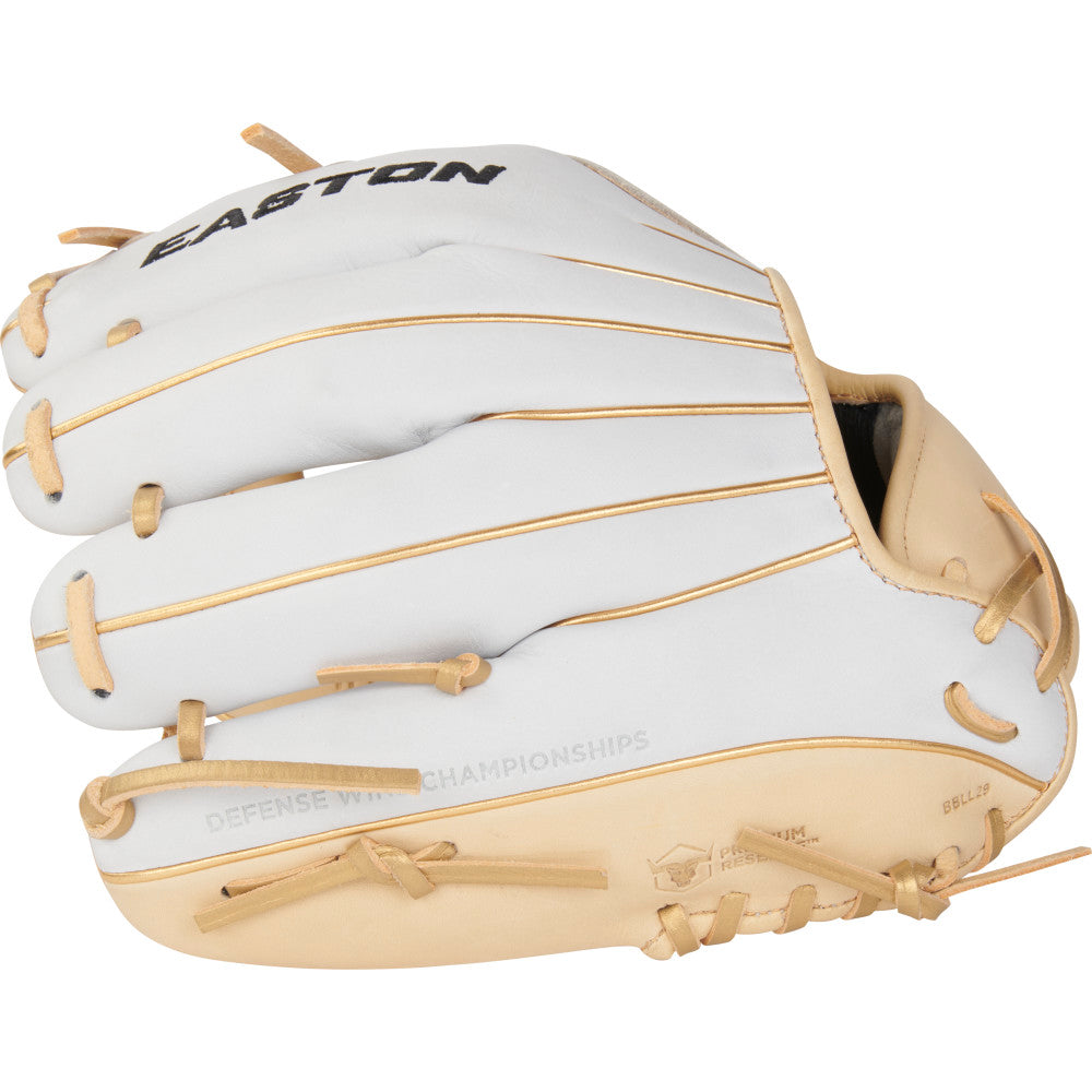 Easton Professional Collections Signature Series Morgan Stuart 11.5" Softball Glove - Camel/White
