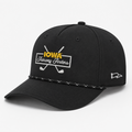Iowa Hawkeyes Fairway Finders Rope Cap 2-Black/White