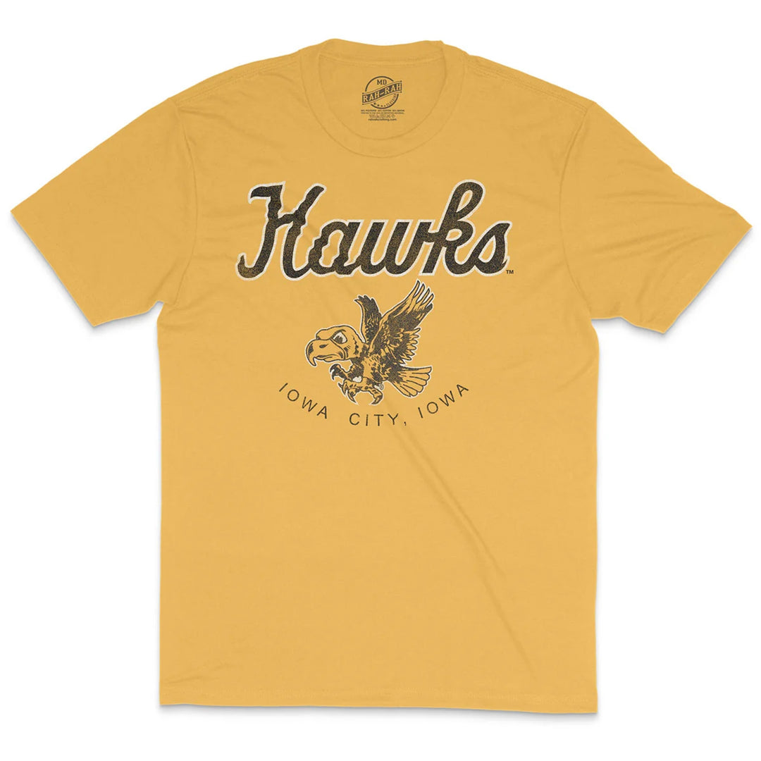 Iowa Hawks Triblend Short Sleeve Tee