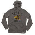 Iowa Hawkeye Vintage Tackle Football Triblend Hoodie