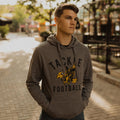 Iowa Hawkeye Vintage Tackle Football Triblend Hoodie