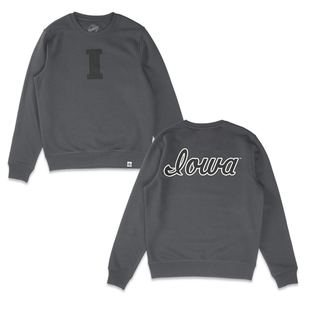 Script Puff Print Iowa Script Puff Print Crew – Sully's Sports