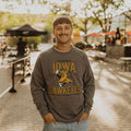 Iowa Hawkeyes Football Triblend Crew