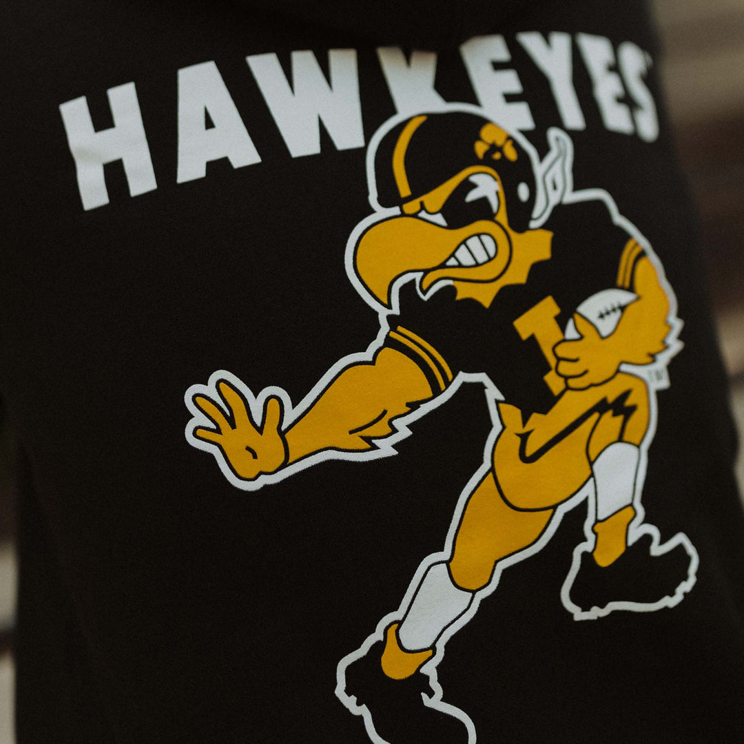 The University of Iowa Stiff Arm Herky Hoodie