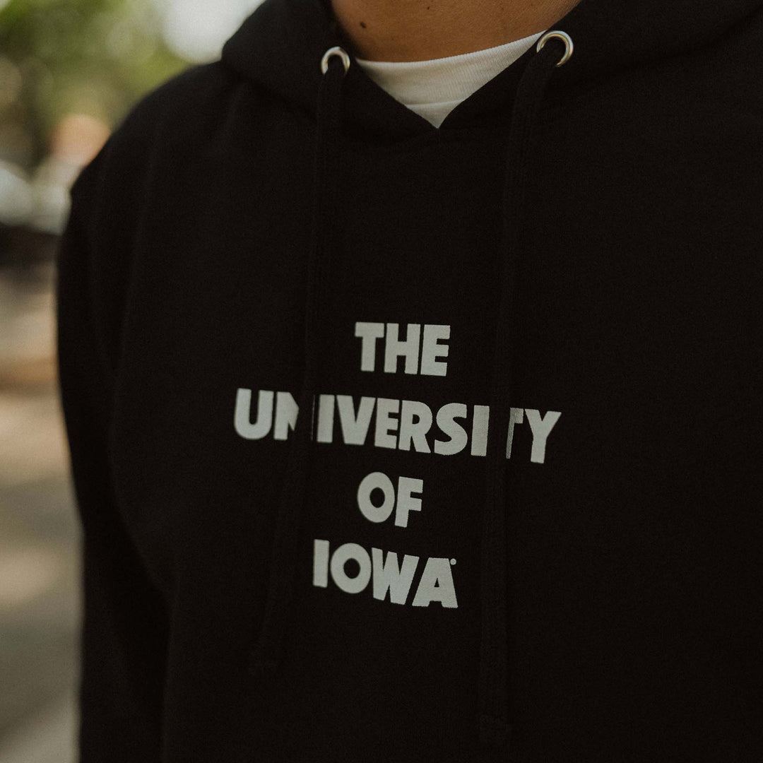 The University of Iowa Stiff Arm Herky Hoodie