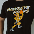 Hawkeye Hoops Triblend Short Sleeve Tee