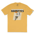 Iowa Hawkeyes Herky Hook Shot Triblend Short Sleeve Tee