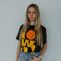 Old School Iowa Basketball Triblend Short Sleeve Tee