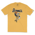Iowa Old Script Dunking Herky Triblend Short Sleeve Tee