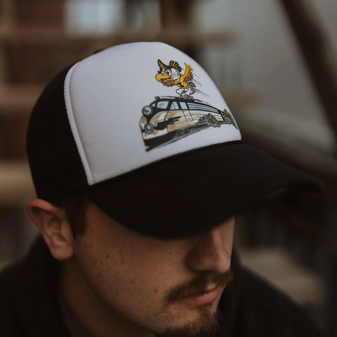 The Hawkeye Express Foam Trucker Cap