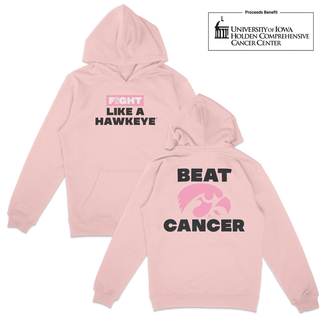 Beat Cancer, Fight Like A Hawkeye Hoodie