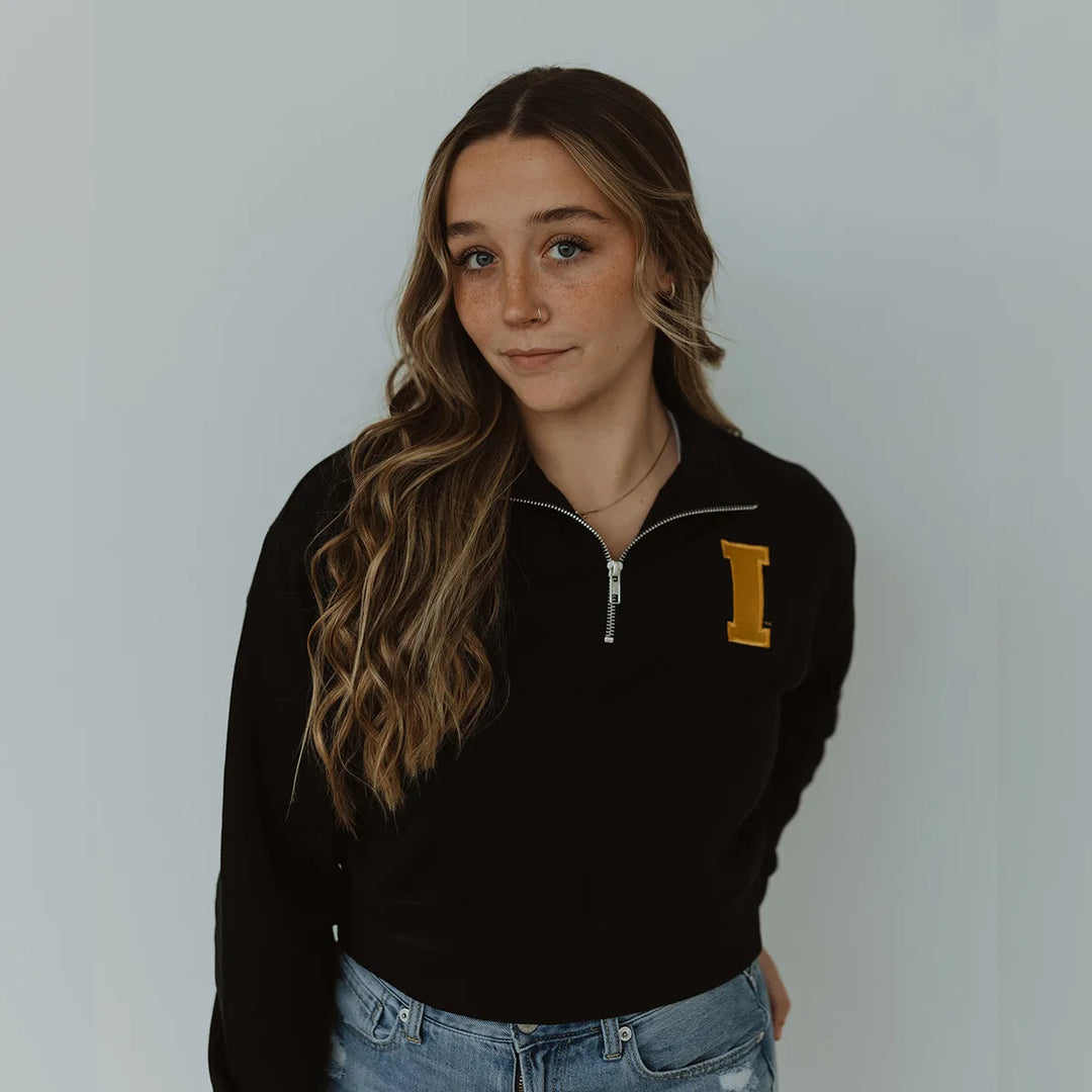 The University of Iowa Women's Fleece 1/2 Zip