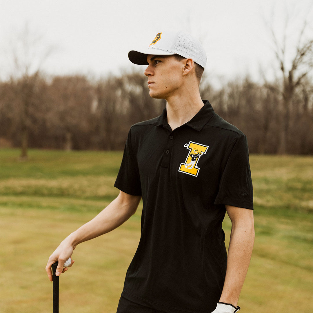 Iowa Hawkeyes Golf Performance Polo