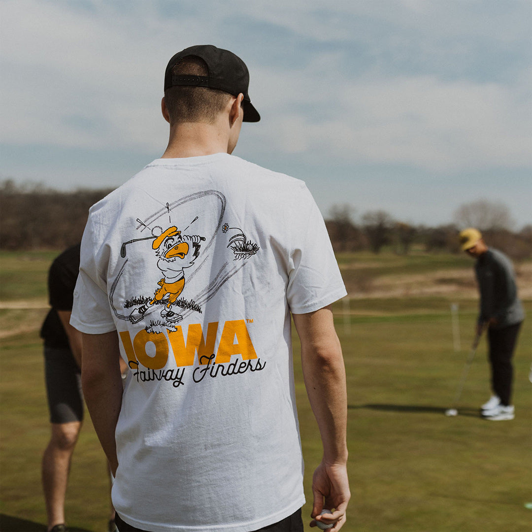 University Of Iowa Fairway Finders Golf Short Sleeve Tee
