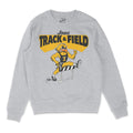 Iowa Track and Field Hurdle Herky Crewneck Sweatshirt