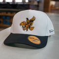 Iowa Hawkeyes Flying Herky Chino Twill Snapback Cap-White/Black