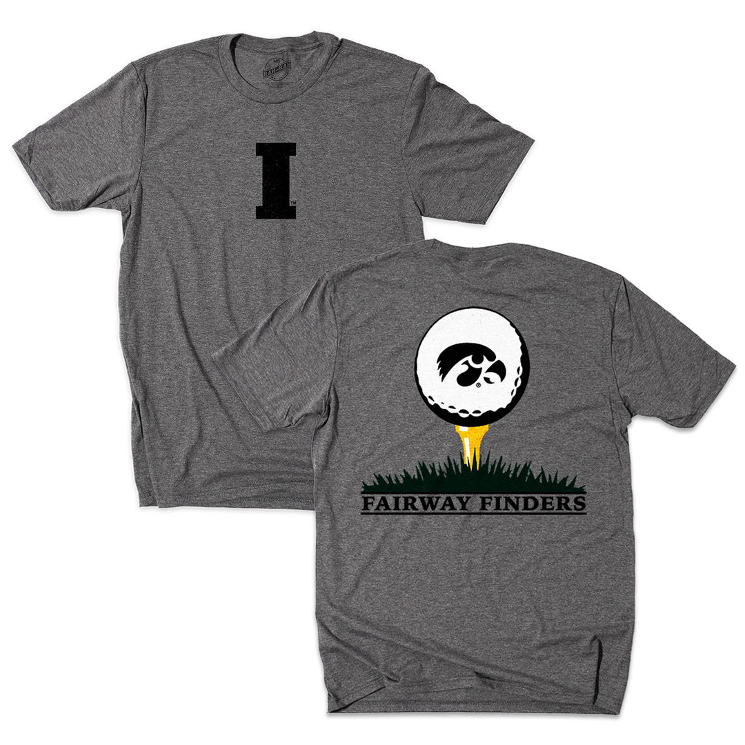 Iowa Hawkeyes Fairway Finders Triblend Short Sleeve Tee
