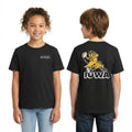 Iowa Hawkeye Football YOUTH Triblend Short Sleeve Tee