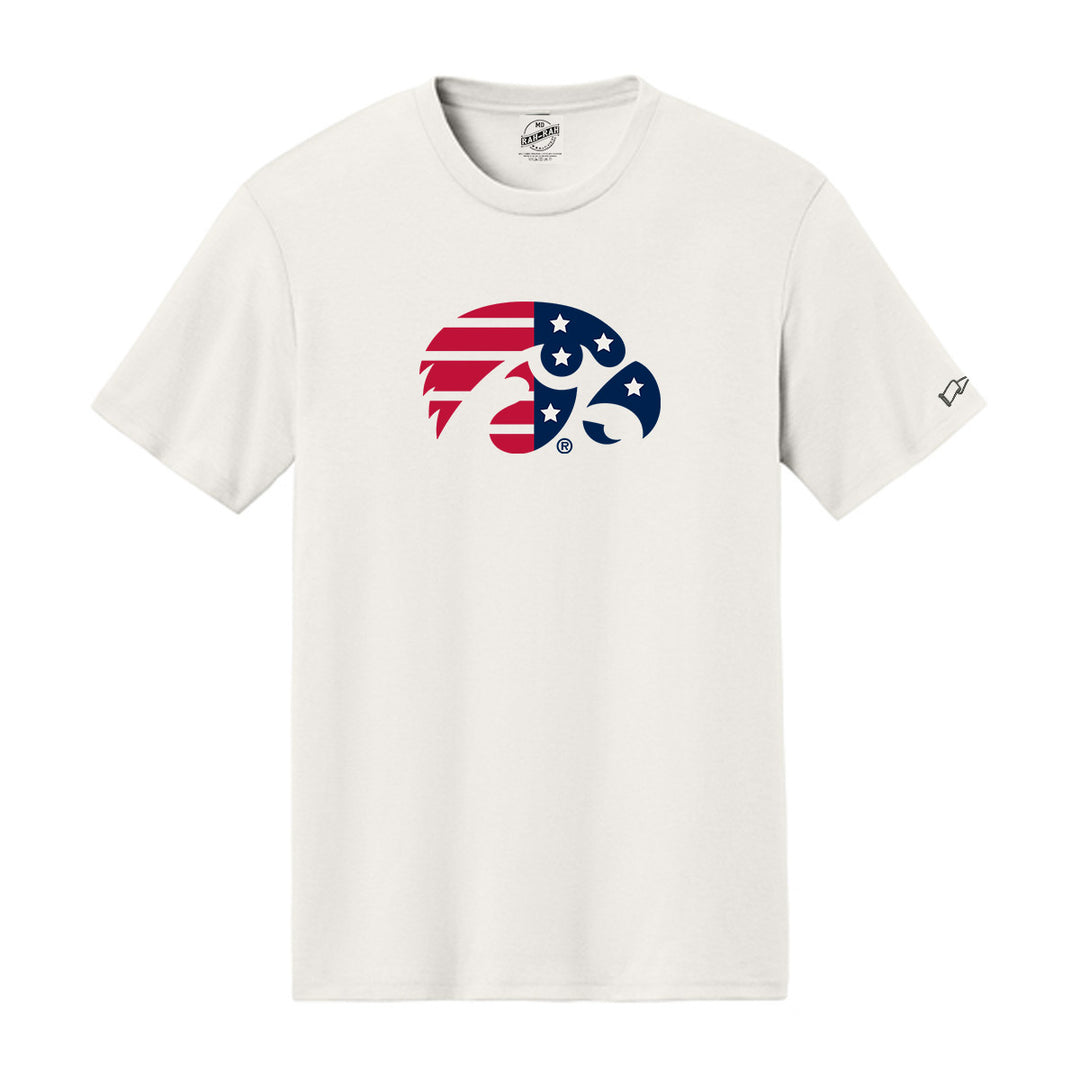 Iowa Hawkeyes USA Tigerhawk FF Short Sleeve Tee
