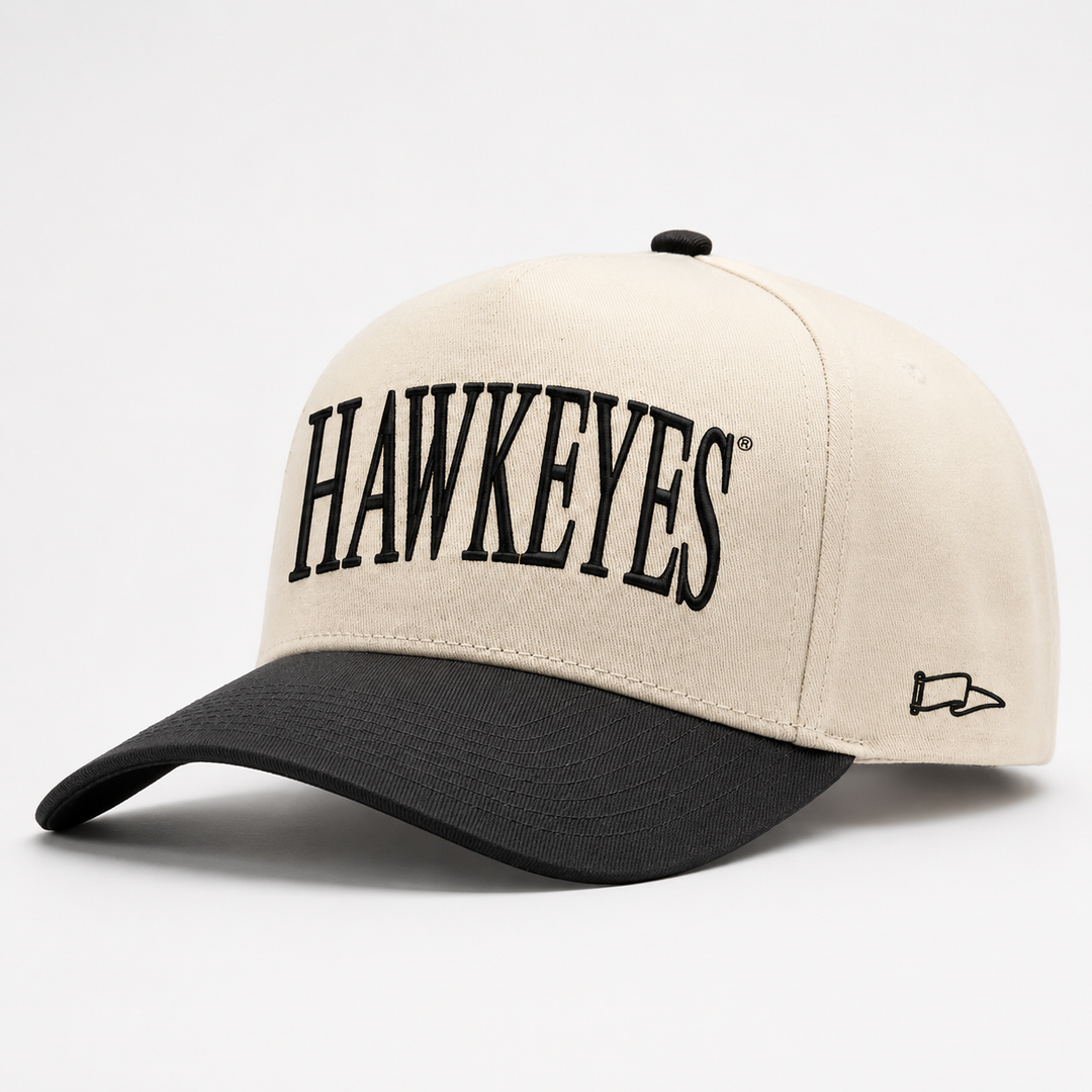 Hawkeyes Arched 5 Panel Champ Cap