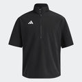 Adidas 1/4 Zip Woven Short Sleeve Training Jacket