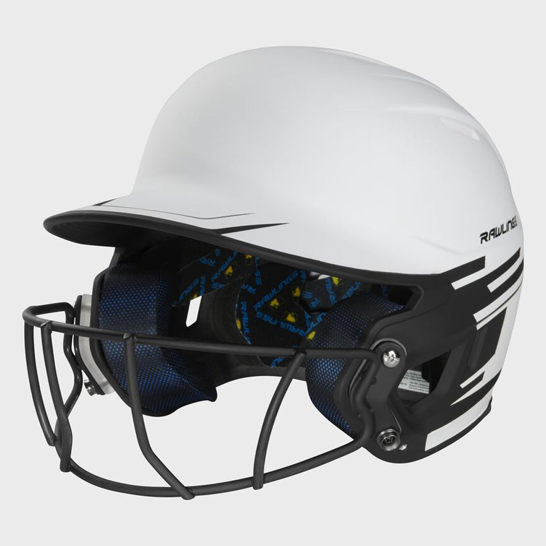 Rawlings MACH Fastpitch Softball Batting Helmet With Mask