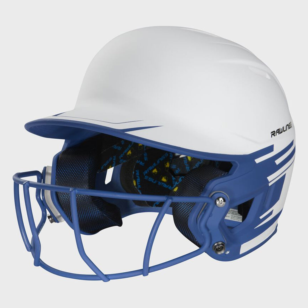 Rawlings MACH Fastpitch Softball Batting Helmet With Mask