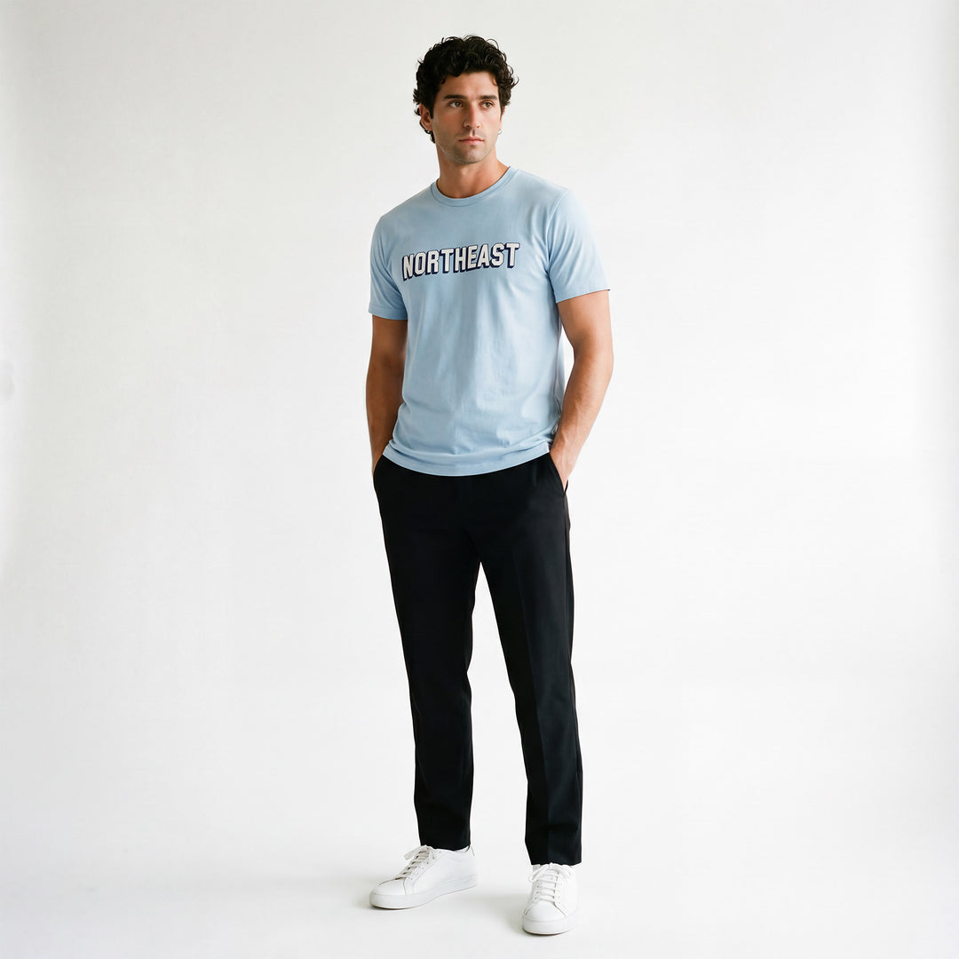 Northeast Block Text Tee