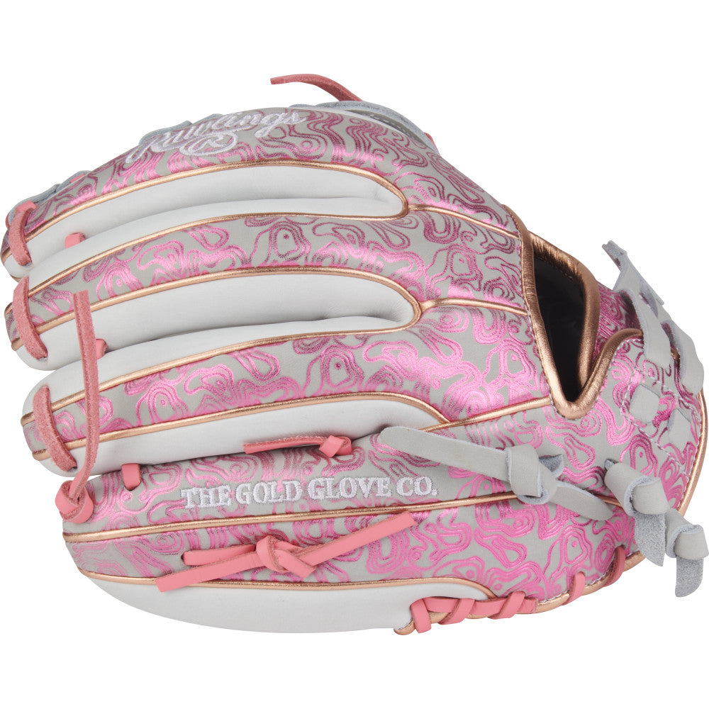 Rawlings Heart of the Hide Series 11.75" Softball Glove - Gray/Pink