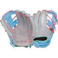Rawlings Heart of the Hide Series 12" Softball Glove - Gray/Columbia