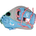 Rawlings Heart of the Hide Series 12" Softball Glove - Gray/Columbia