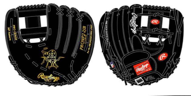 Rawlings Heart of the Hide PRONP2-2JB - Black