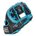 Rawlings Heart of the Hide 11.5" Pro Web Baseball Glove - Black/Carolina